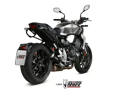 Muffler Silencer Mivv Exhaust MK3 BLACK For HONDA CB 1000 R 2018 > 2021 • $254